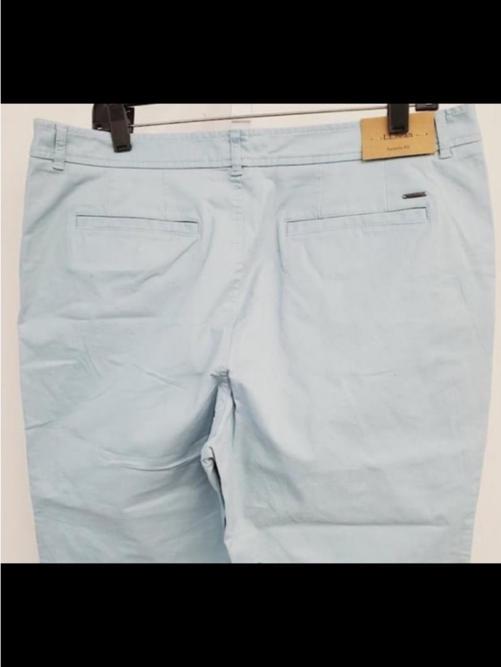 L.L. Bean Light Blue Favorite Fit Pants
